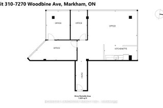 Office for Lease, 7270 Woodbine Ave #310, Markham, ON