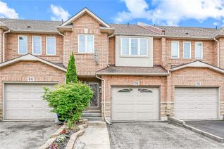 Freehold Townhouse for Sale, 78 Hannon Crescent, Stoney Creek, ON