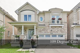 House for Sale, 109 Degraaf Cres, Aurora, ON