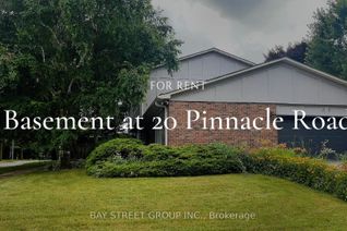 Detached House for Rent, 20 Pinnacle Rd #Bsmt, Toronto, ON