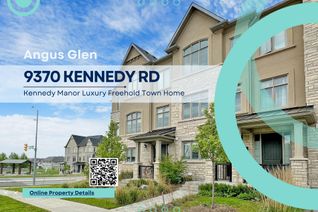 Freehold Townhouse for Sale, 9370 Kennedy Rd, Markham, ON