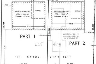 Land for Sale, 45 Canby Street, Thorold, ON