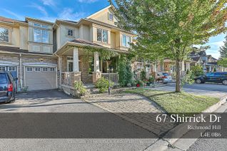 Townhouse for Sale, 67 Shirrick Dr, Richmond Hill, ON