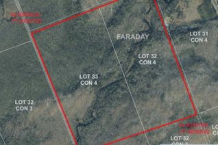 Land for Sale, 32 & 33 Concession 4, Bancroft, ON