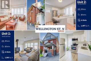 Duplex for Sale, 25 Wellington Street N, Kitchener, ON