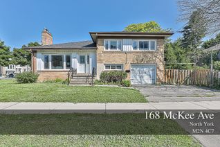 Sidesplit for Sale, 168 Mckee Ave, Toronto, ON