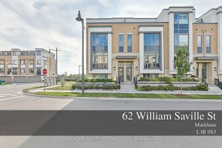 Freehold Townhouse for Sale, 62 William Saville St, Markham, ON