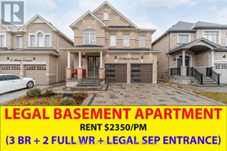 Detached House for Sale, 10 Lisson Crescent, Brampton (Credit Valley), ON