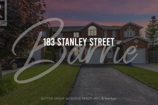 Townhouse for Sale, 183 Stanley Street, Barrie (East Bayfield), ON