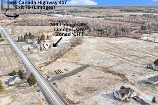 Commercial Land for Sale, 769 Limoges Road, Limoges, ON