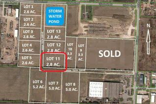 Land for Sale, Lot 11 High Tech Drive, Lakeshore, ON