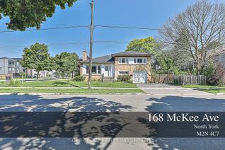 Detached House for Rent, 168 Mckee Ave, Toronto, ON