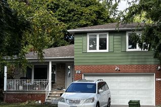 Sidesplit for Rent, 218 Chartland Blvd S #Lower, Toronto, ON