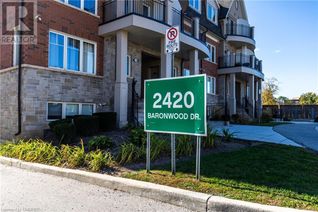 Property for Sale, 2420 Baronwood Drive #42-02, Oakville (1019 - WM Westmount), ON