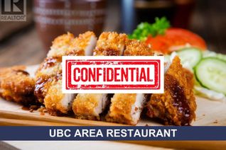 Restaurant Business for Sale, 11352 Confidential, Vancouver, BC