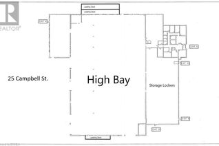 Industrial Property for Lease, 25 Campbell Street, Brantford, ON