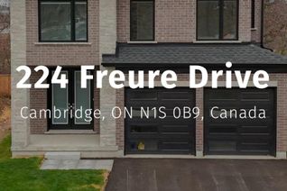 Detached House for Sale, 224 Freure Drive, Cambridge, ON