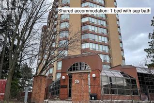 Condo for Rent, 25 Fairview Road W #1101RmB, Mississauga (Fairview), ON