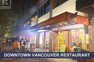 Restaurant Non-Franchise Business for Sale, 1325 Robson Street, Vancouver, BC