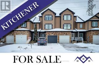 Freehold Townhouse for Sale, 51 Sorrento Street, Kitchener, ON