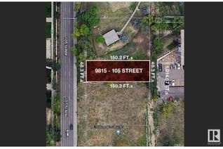 Commercial Land for Sale, 9815 105 St Nw, Edmonton, AB