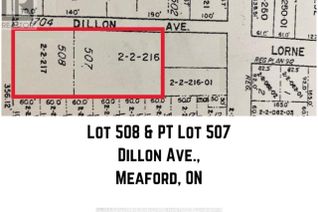 Commercial Land for Sale, Lot 508 Dillon Avenue, Meaford, ON