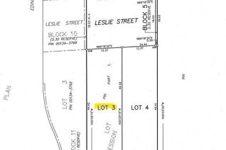 Land for Sale, Lot 3 Leslie Street, Woodstock, ON