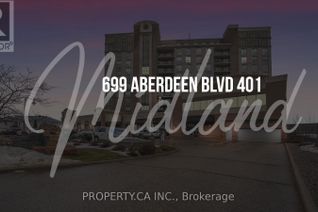 Condo Apartment for Sale, 699 Aberdeen Boulevard #401, Midland, ON