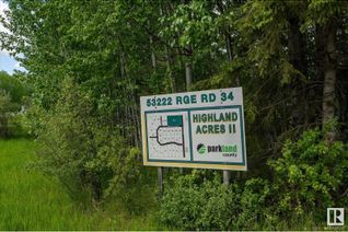 Land for Sale, 32-53222 Rge Rd 34, Rural Parkland County, AB