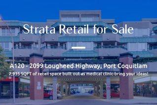 Commercial/Retail Property for Sale, 2099 Lougheed Highway #A120, Port Coquitlam, BC