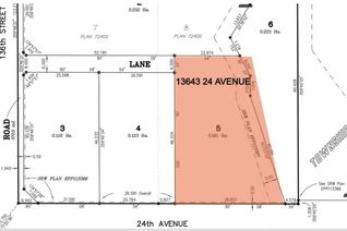 Land for Sale, 13643 24 Avenue, Surrey, BC