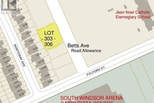 Land for Sale, V/L Betts, Windsor, ON