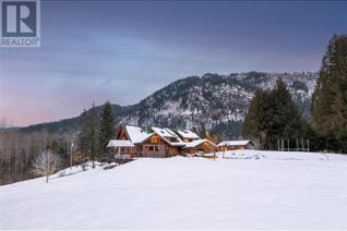 Log Home/Cabin for Sale, 465 Salmo Heights Road, Salmo, BC