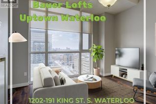 Condo for Sale, 191 King Street S Unit# 1202, Waterloo, ON