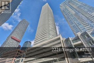 Condo Apartment for Sale, 2221 Yonge Street #2203, Toronto (Mount Pleasant West), ON