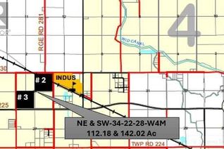 Commercial Land for Sale, On Range Road 283, Indus, AB