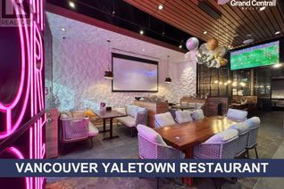 Restaurant Non-Franchise Business for Sale, 496 Drake Street, Vancouver, BC