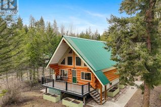 Log Home/Cabin for Sale, 753 Leonie Creek Road, Barriere, BC