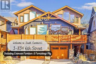 Condo Townhouse for Sale, 834 6th Street #3, Canmore, AB