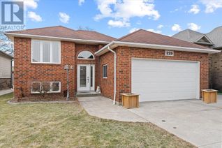 Raised Ranch-Style House for Sale, 229 Branton Crescent, Lakeshore, ON