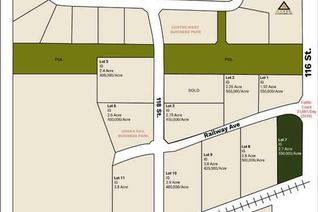 Commercial Land for Sale, Lot 7 Railway Avenue, Grande Prairie, AB