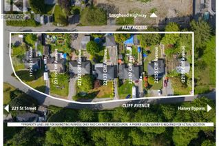 Commercial Land for Sale, 22127 Cliff Avenue, Maple Ridge, BC